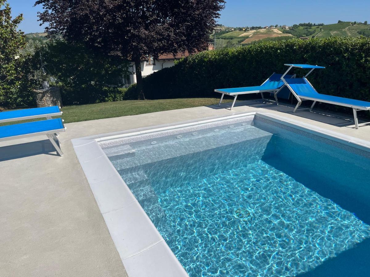 Appartamento La Casa Blu Montegrosso dʼAsti Esterno foto